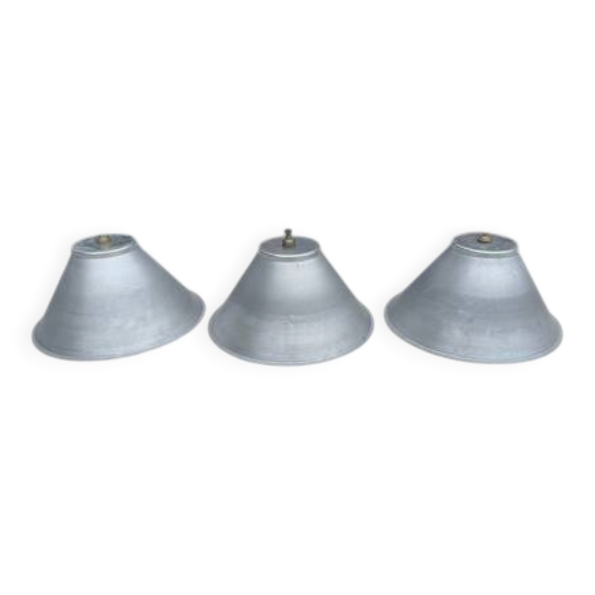 3 suspensions industrielles aluminium