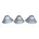 3 suspensions industrielles aluminium
