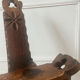 Brutalist tripod chair
