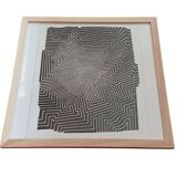 Victor Vasarely kinetic board 1973H