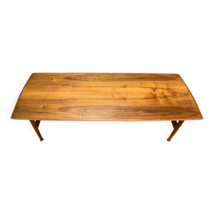 Grande table basse scandinave - teck