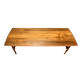 Grande table basse scandinave en teck