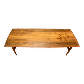 Grande table basse scandinave en teck