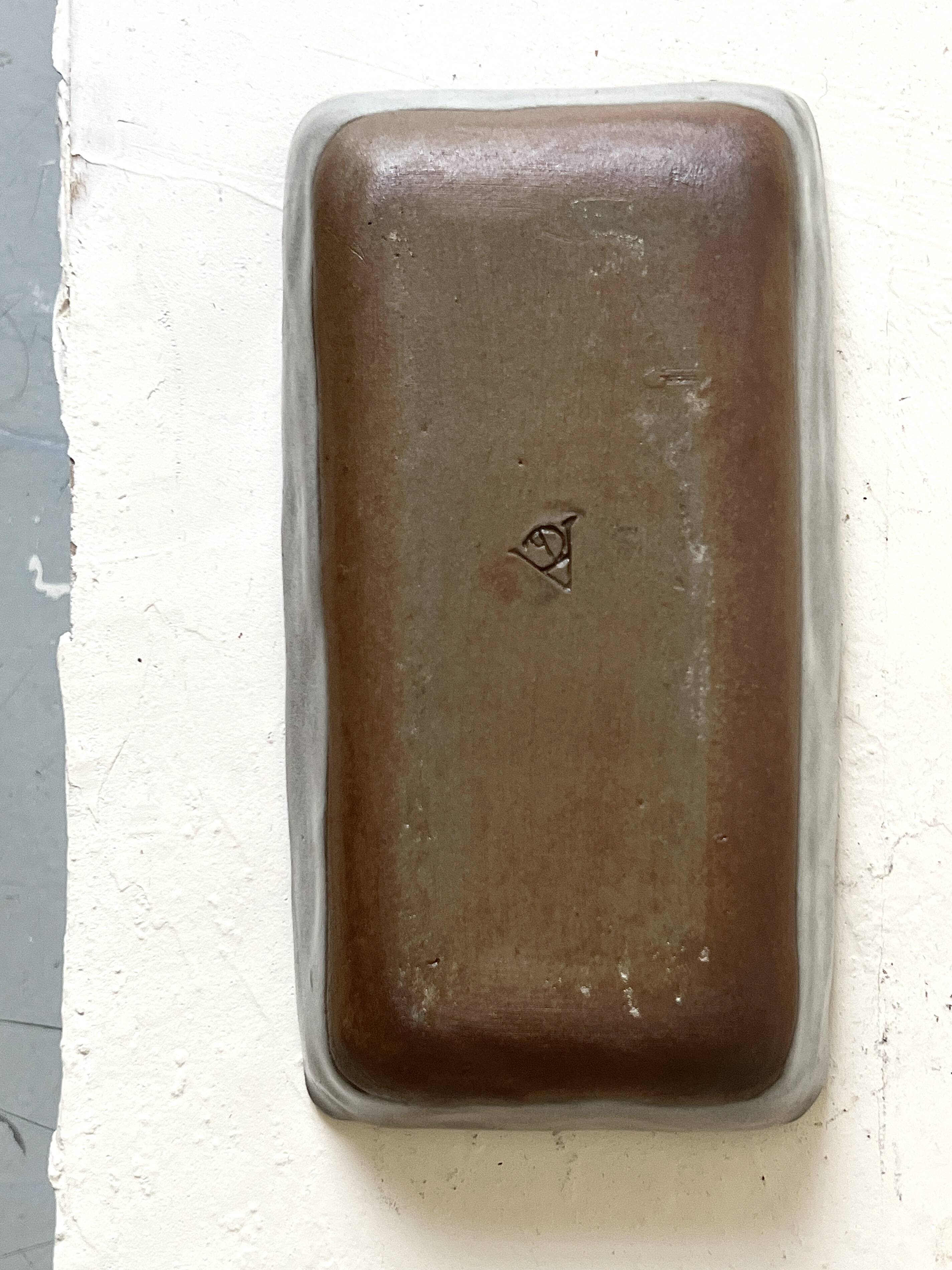 Ramekin - empty pocket in Loire stoneware signed, Chantal Thierry Robert 1970