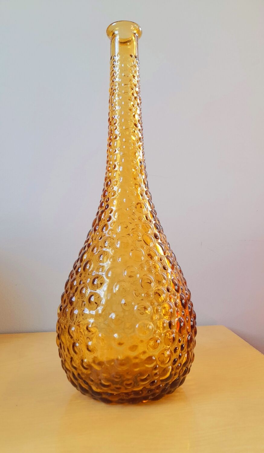 Italian carafe Amber Empoli
