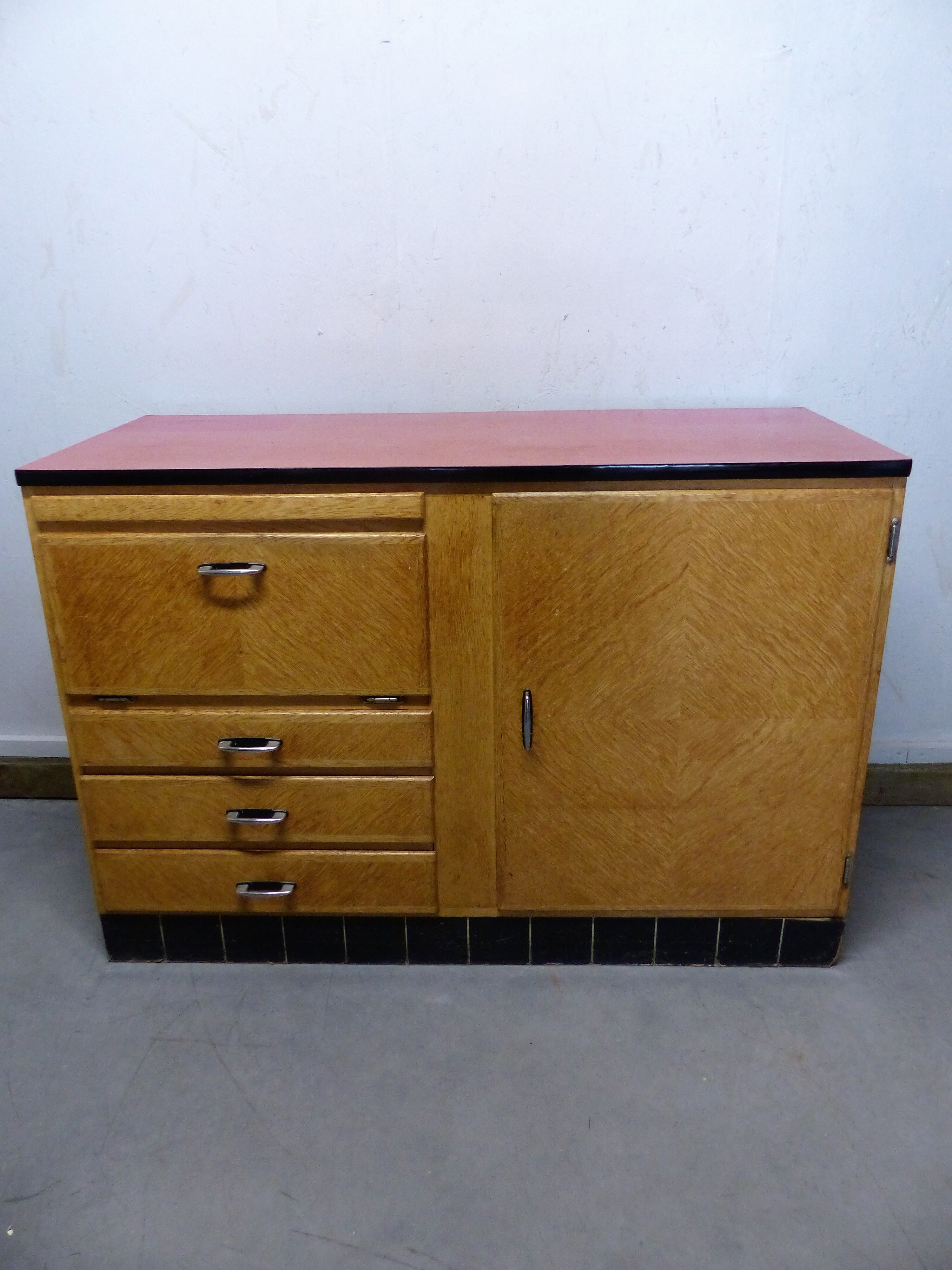 Meuble de cuisine bois & formica