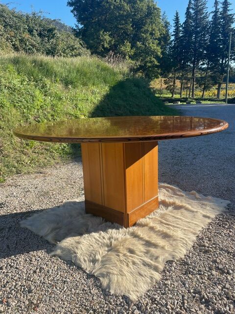 Round table by Tobia and Afra Scarpa Artona edition