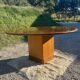 Round table by Tobia and Afra Scarpa Artona edition