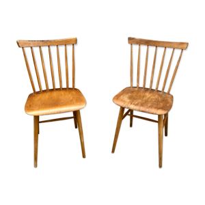 Paire de chaises bistrot