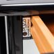Augusto Savini rare drop leaf desk with Pamplona chair for Pozzi Italy