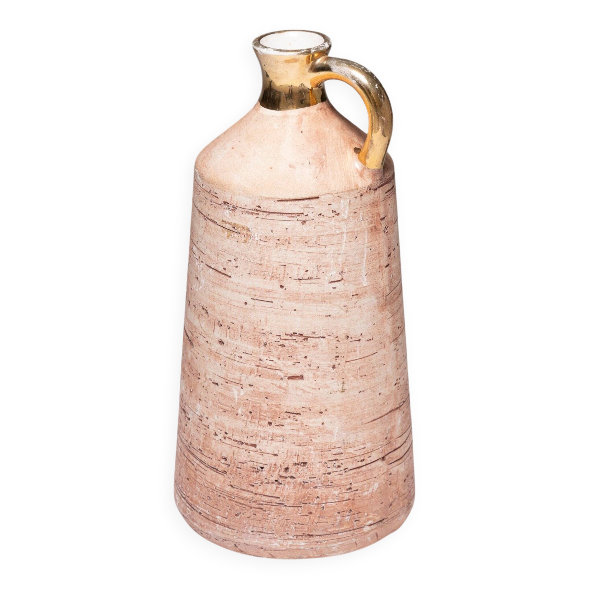 Cork earthenware jug, ravelli, 1950s