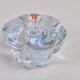 Vintage Isblomst Glass Candlestick by Sidse Werner for Holmegaard, 1970s