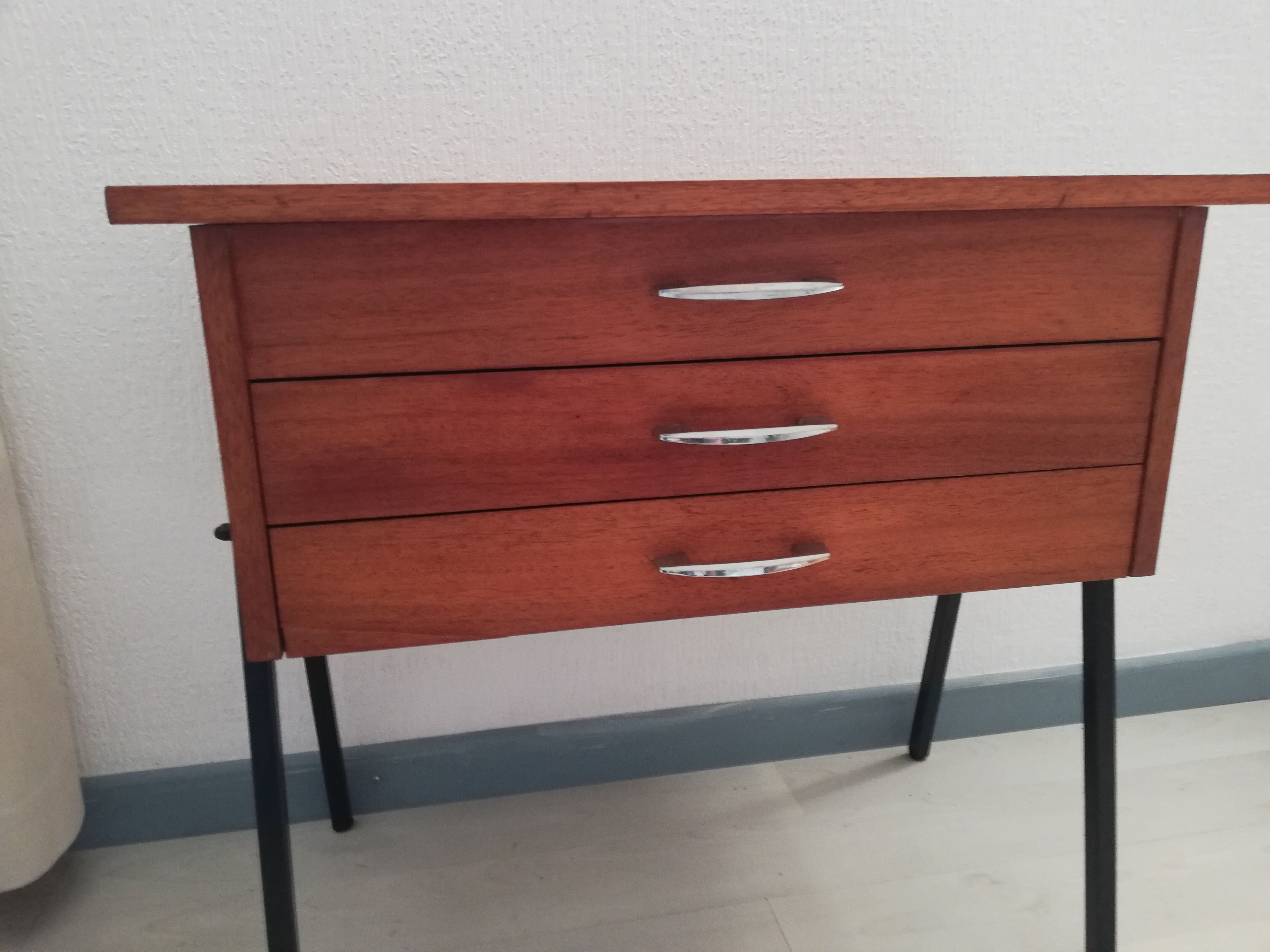 Vintage bedside table