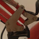 Lampe d’architecte rouge