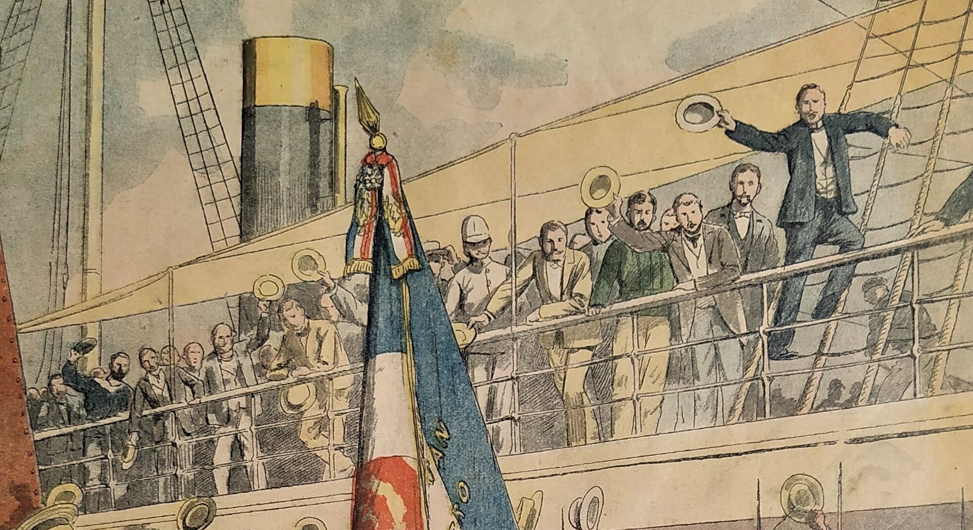 The Zouaves of Palestro arrived in Marseille in 1903