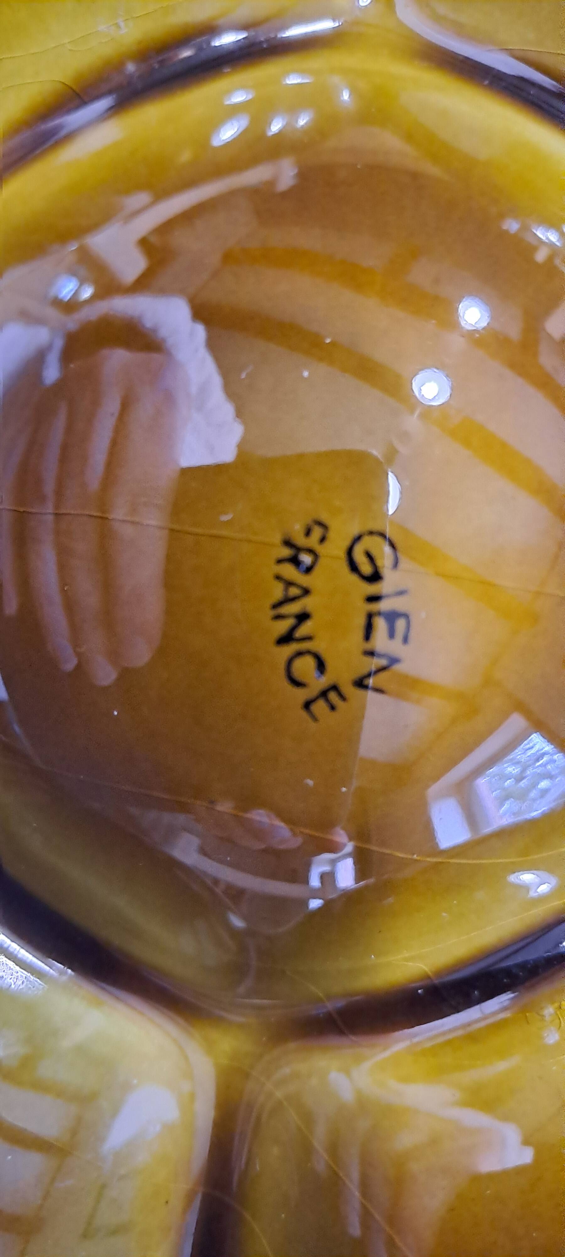 Gien earthenware oyster plates