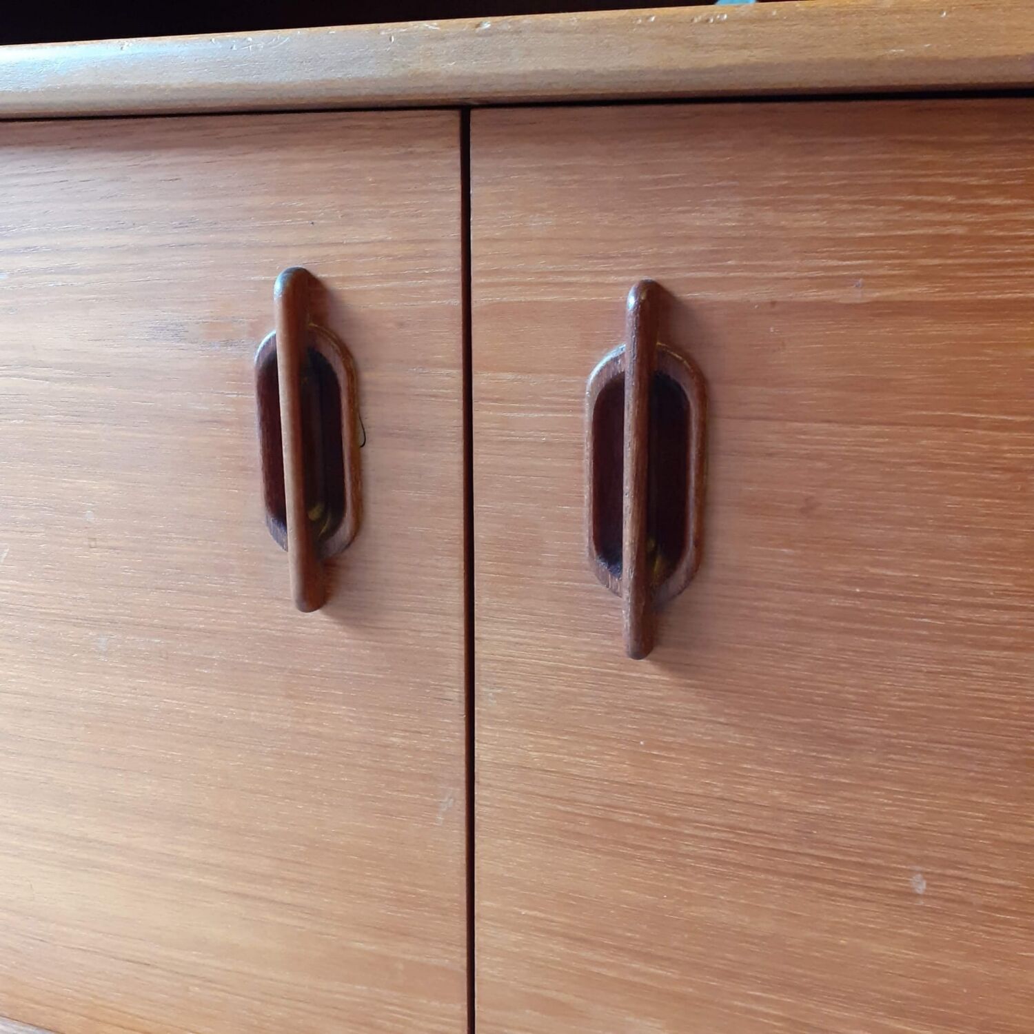 Scandinavian style teak chest of drawers 1970