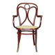 Fauteuil Thonet N°19 canné neuf , prêt à servir- Vers 1905 -