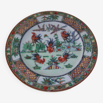 Ancienne assiette chinoise canton