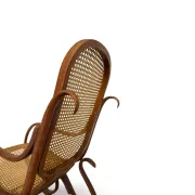 Vintage Bentwood Rocking Chair in the Thonet Tradition, by FMG, 1940s/