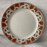 Old compotier Sarreguemines model Siena, early twentieth century