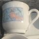 Arcopal coffee set 6 cups et 6 saucers pattern bird and ibiscus