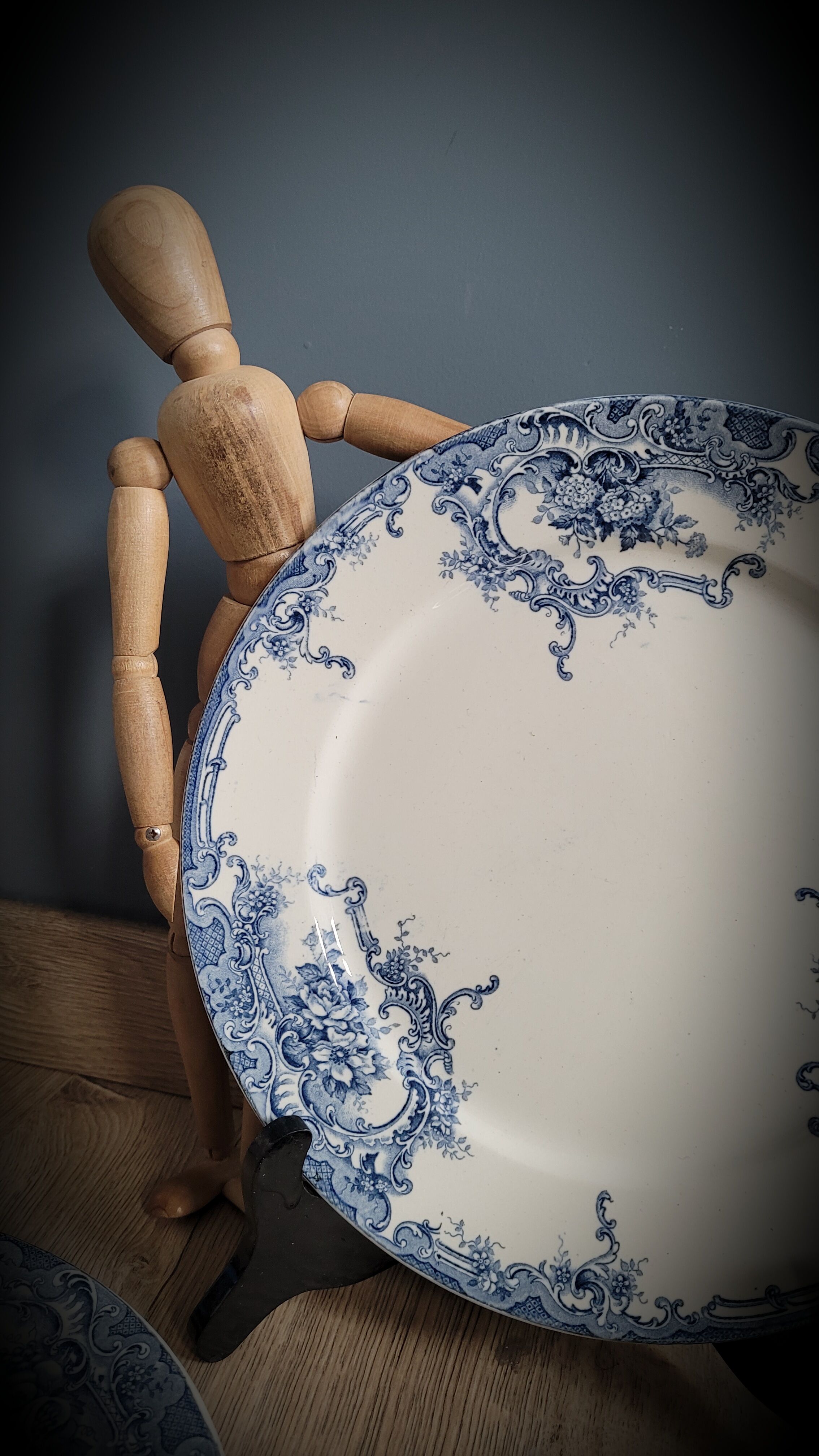 Set 4 Plates Dolphin