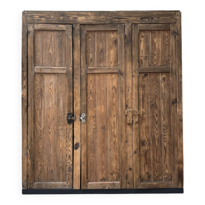 Armoire d’atelier ancienne - bois