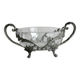 Art Nouveau glass bowl