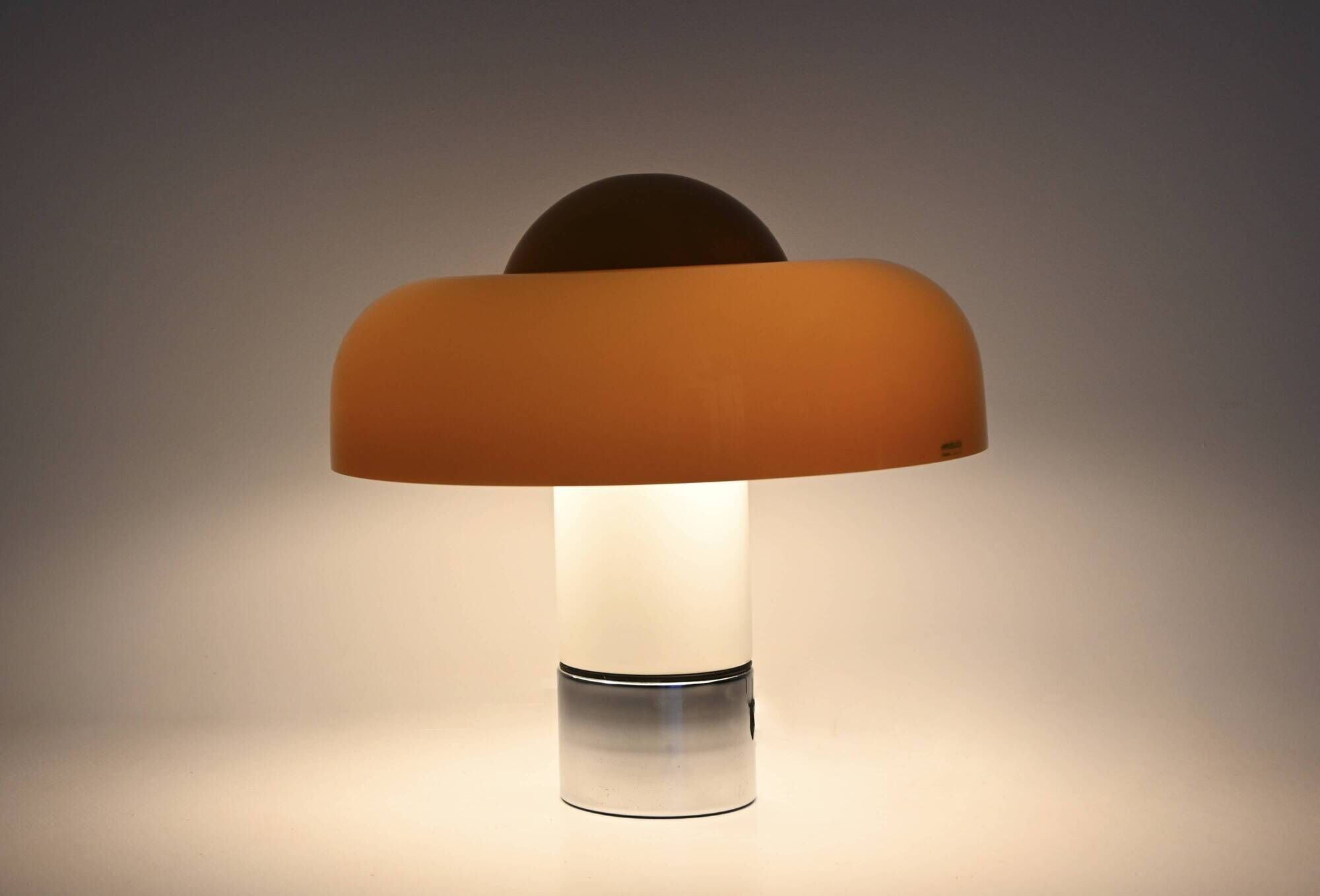 Brumbury lamp by Luigi Massoni for Harveiluce iGuzzini, 1970s