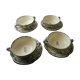 Set of soup bowls, georg Schmider Zeller décor, Dekor Favorite