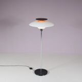 1970s Poul Henningsen “PH80” floor lamp for Louis Poulsen, Denmark