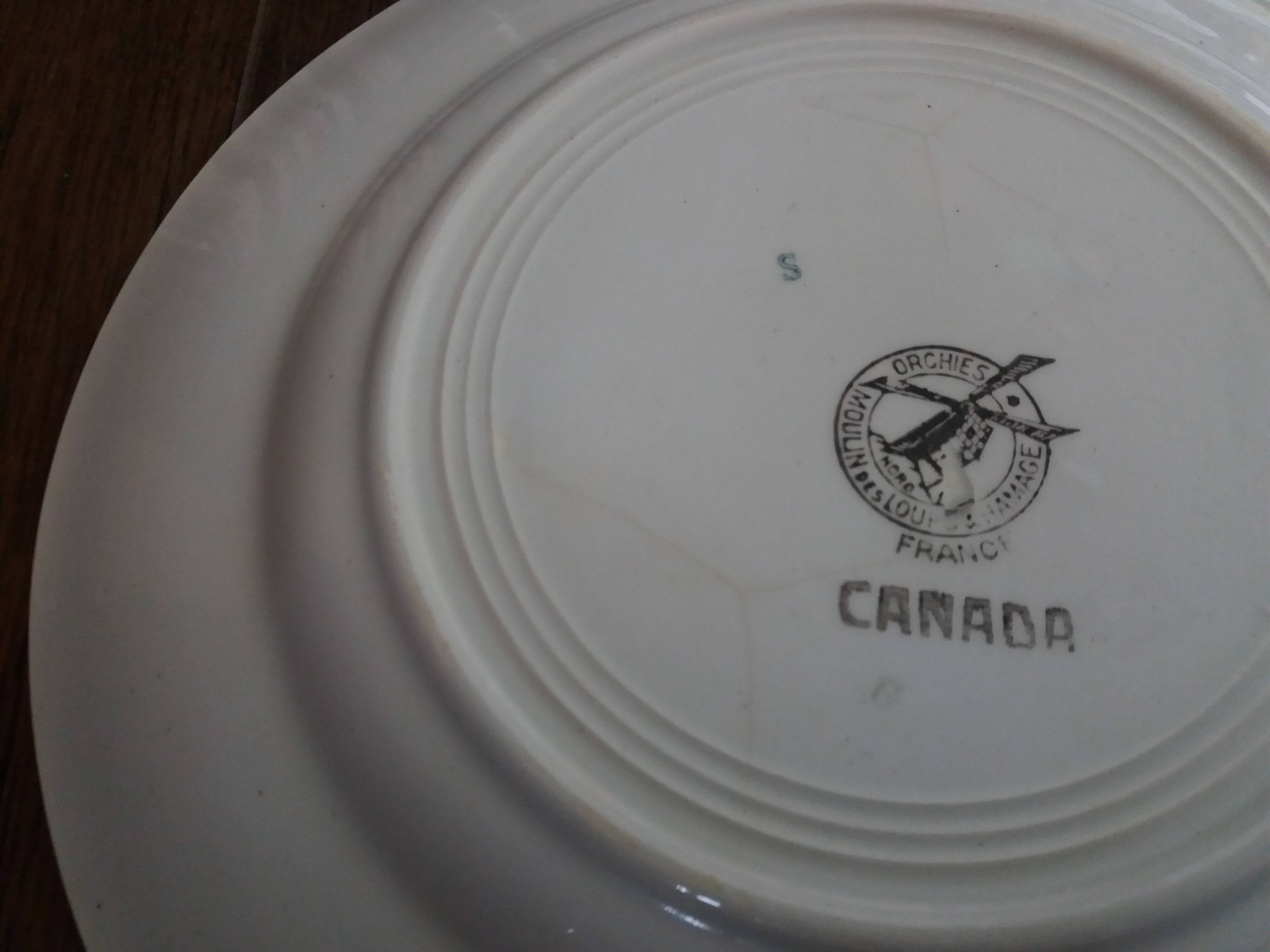 Flat plates Moulin des Loups and Hamage, Orchies, Canada, iron land