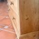 Vintage Solid Pine Commode Restored - Rustic Elegance