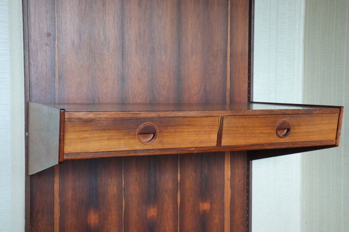 Danish wall library in rosewood – Thygesen & Sørensen - 1960