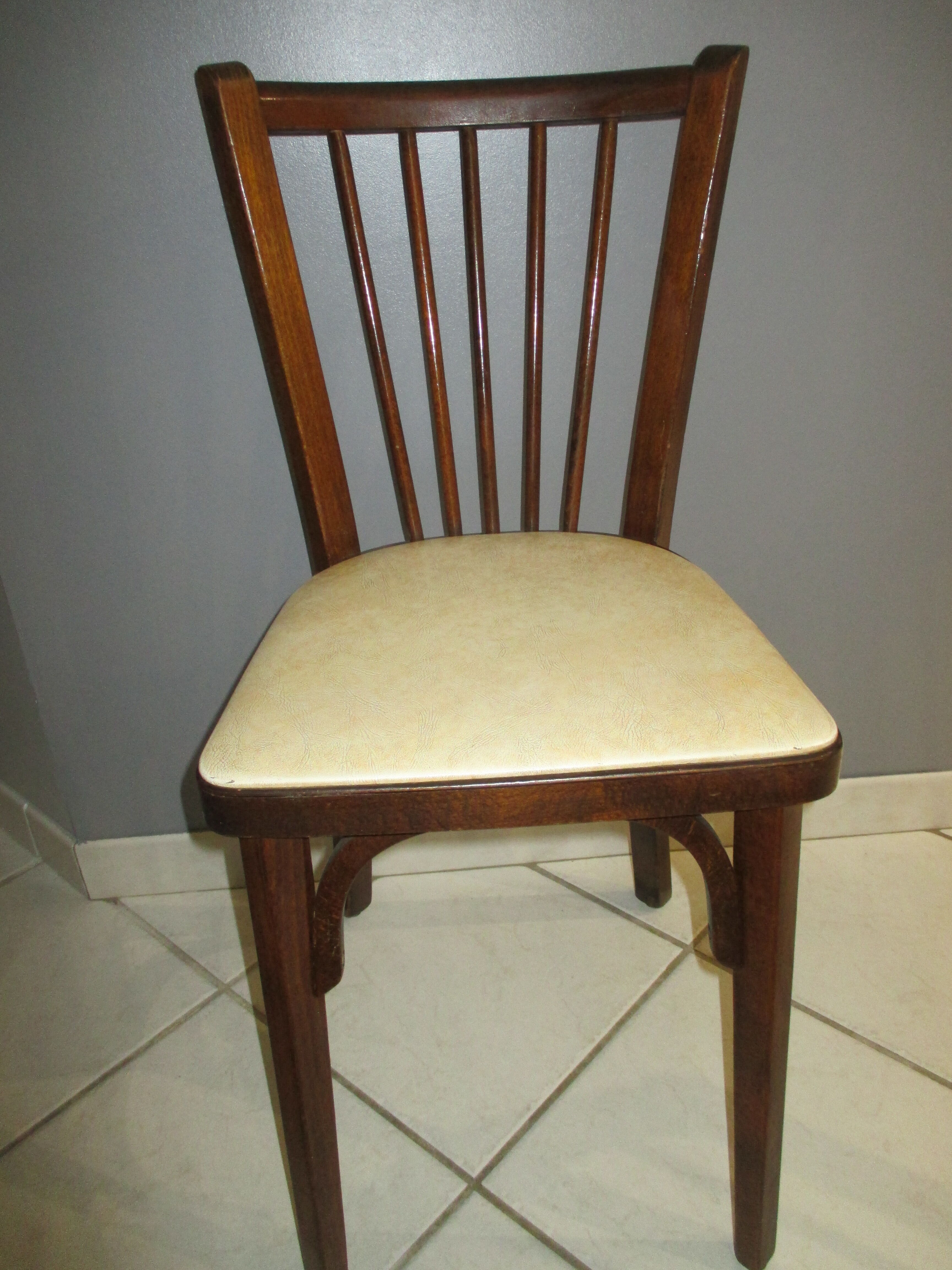 Chaises de bistrot Baumann 1968