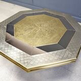 Vintage coffee table by Rodolfo Dubarry, 1970s