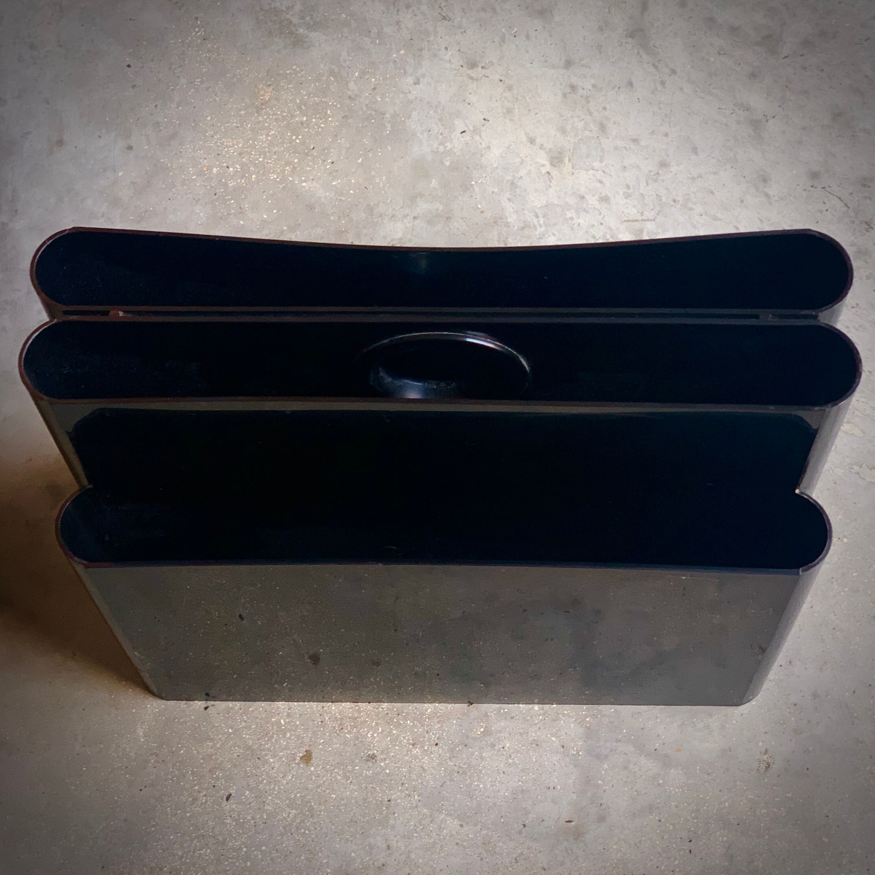 Giotto Stoppino 4676 magazine holder for Kartell 1970