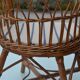Rattan children's chair from the 60s and 70s