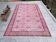 Oushak Turkish Pink Vintage Rug sku 1083