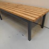 Vintage school bench