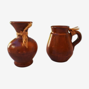 Ensemble de deux pots