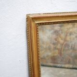 Old rectangular mirror Louis Philippe 150cm x 107cm
