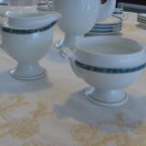Atlantis Coffee Service 19 pieces - JL Coquet, Limoges Porcelain