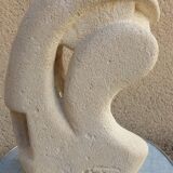 Light stone carved to Albert Tormos