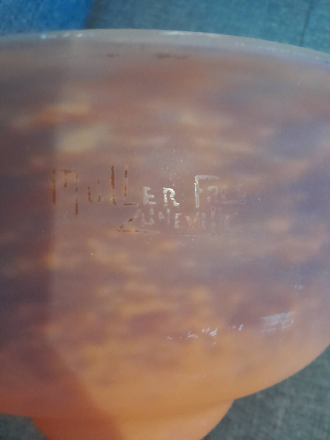 Muller Brother Lunéville Lamp 1930