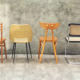 Lot de 6 chaises vintages depareillées