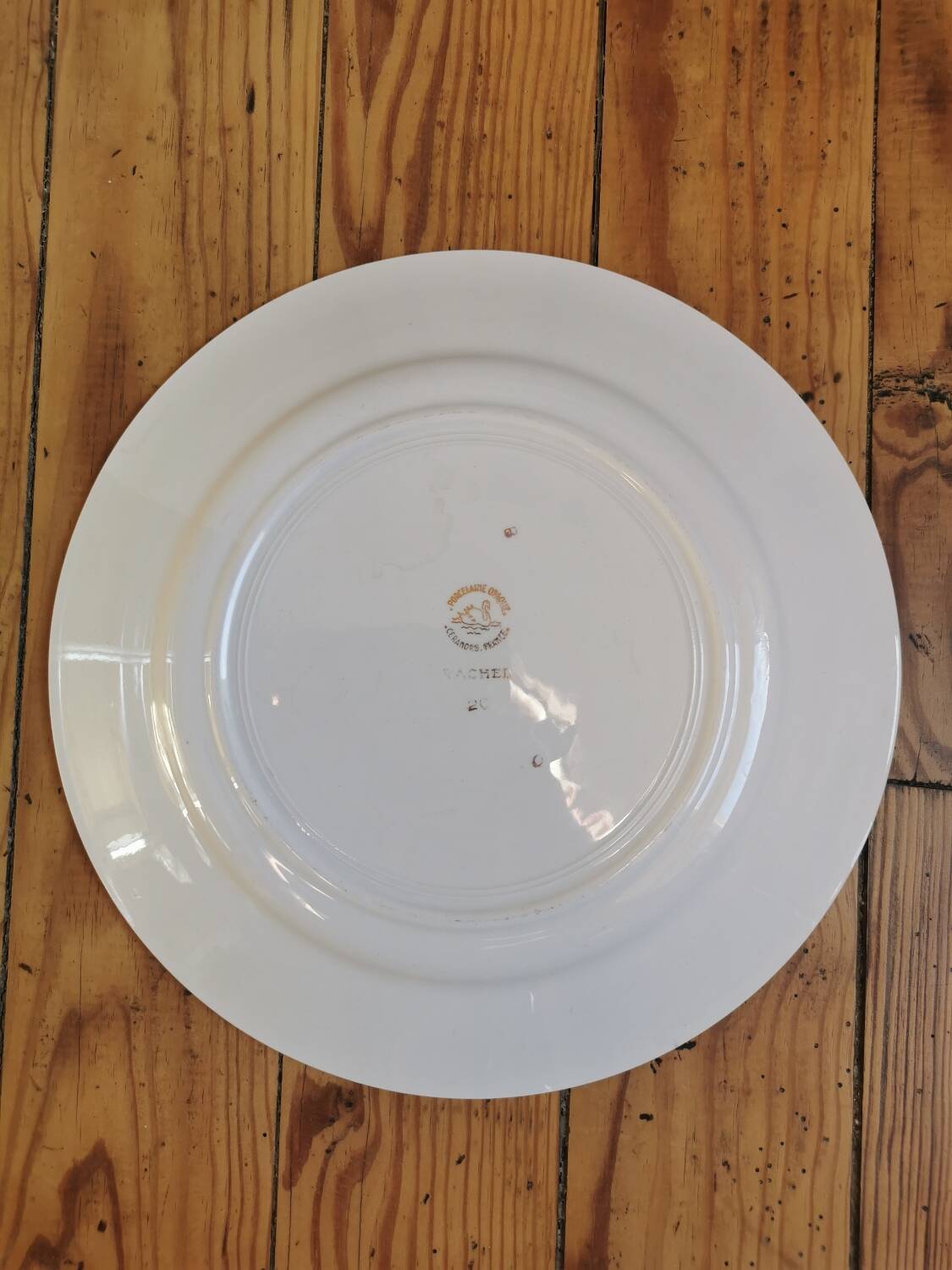 Vintage round dish Ceranord, Rachel