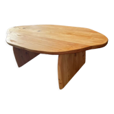 Solid wood coffee table
