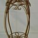 wrought iron planter